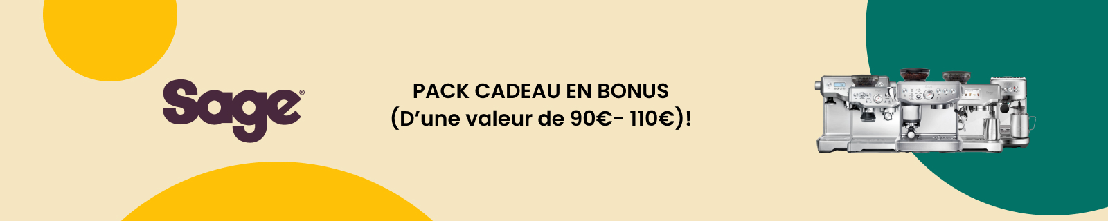 PACK CADEAU EN BONUS (D’une valeur de 110€)! 
