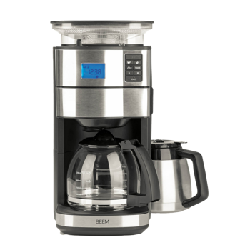 Machine à café filtre avec moulin BEEM - 1,25 l - Fresh Aroma Perfect II - Duo - 