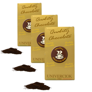 Polvere di cacao Alta qualità Univerciok (x30) - Pack 3 × Scatola di cartone 900 g