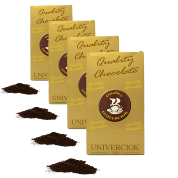 Poudre de Cacao Univerciok (x30) - Pack 4 × Boîte en carton 900 g