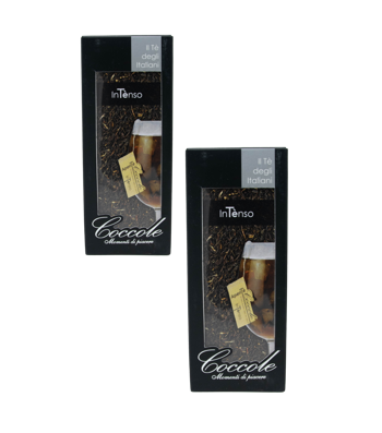 Tè nero Assam - Intenso - 50 gr - Pack 2 × Scatola di cartone 50 g