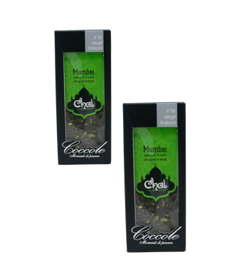 Tè verde Chai - Mumbai - 25 gr - Pack 2 × Scatola di cartone 25 g