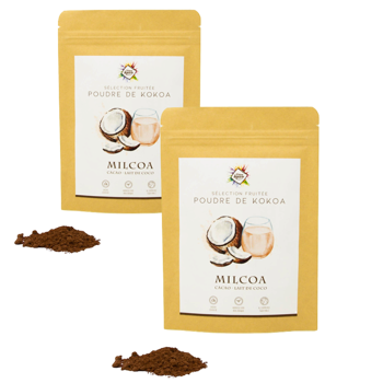 Milcoa - Pack 2 × Pochette 100 g