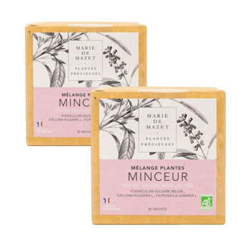 Minceur  (x20) - Pack 2 × Sachets de thé 20 g