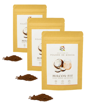 Milcoa-Fit - Pack 3 × Bustina 100 g