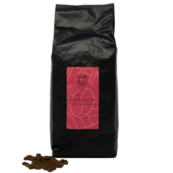 Café en grains - Mélange Passion 100 % Arabica - 1kg - Grains Pack 250 g