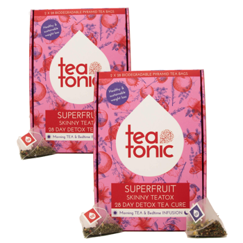 Superfruit Skinny Teatox 28 days - Pack 2 × Sachets de thé 154 g