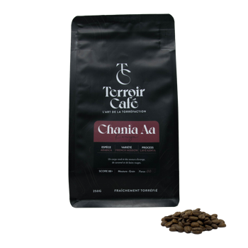 Terroir Café - Kenya, Chania Aa 1kg - Grains Pochette 1 kg