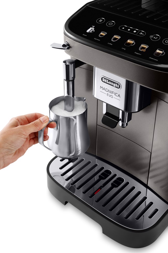 Delonghi Magnifica Evo Ecam Tb Titanio Nero Macchina Automatica Per Caff